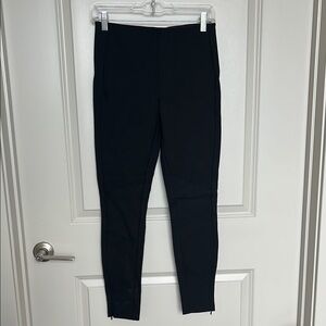 Polo Ralph Lauren Black Leggings with Ankle Zip